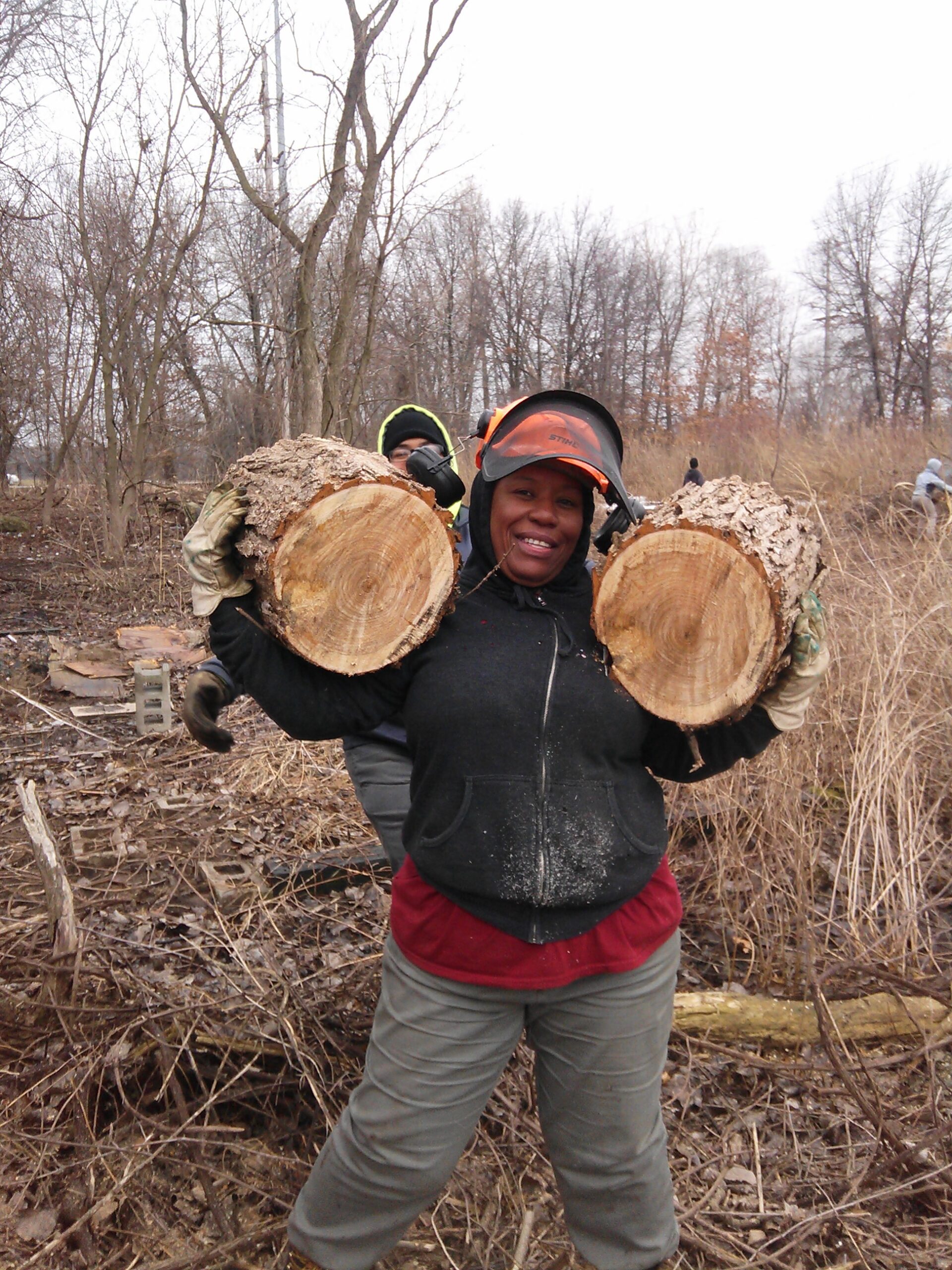 working at Calumet Wentworth Prairie