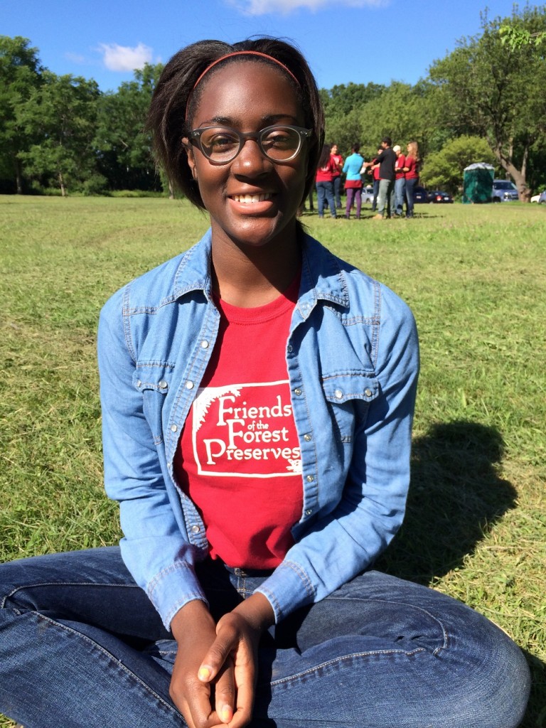 Anna Westmoreland, Chicago Conservation Leadership Corps River Trails Crew Member